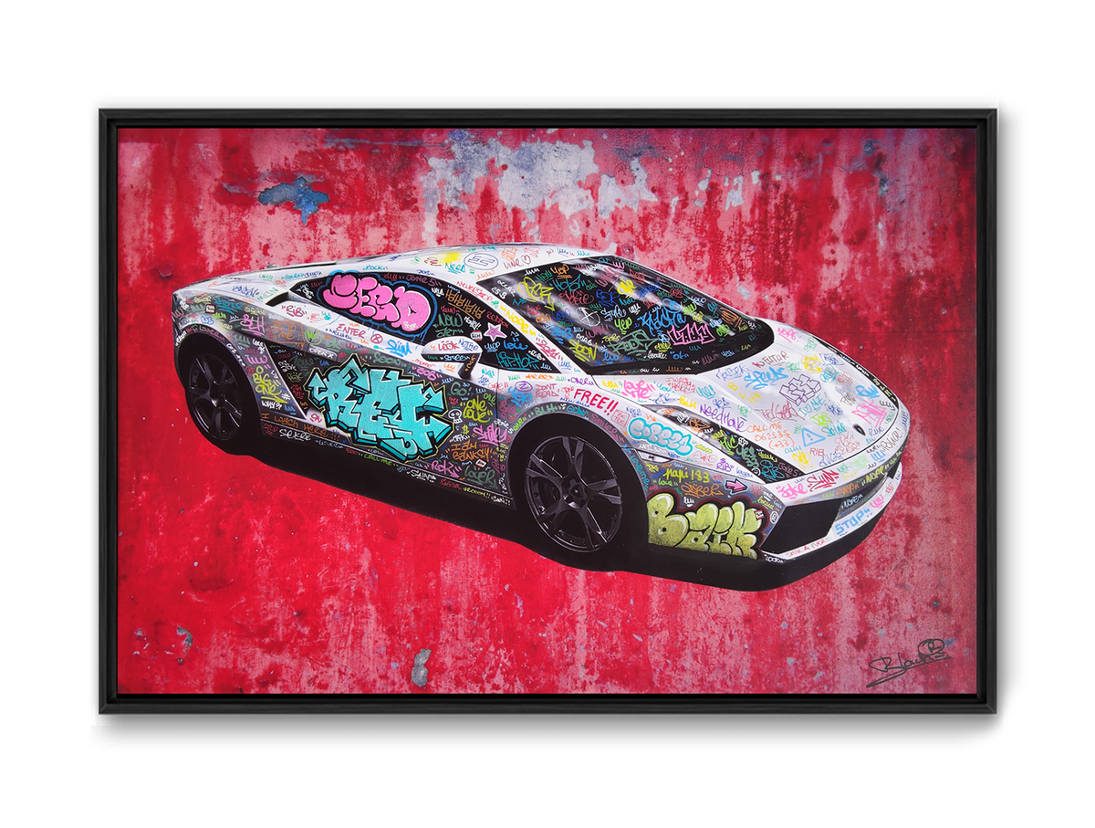 Lamborghini blanche Édition limitée BLACH®