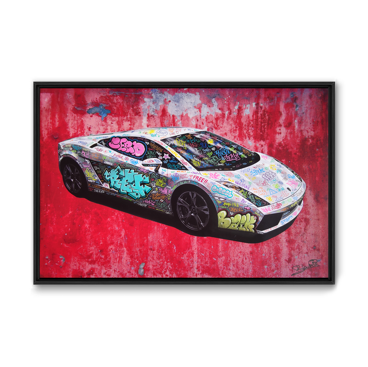 Lamborghini blanche Édition limitée BLACH®