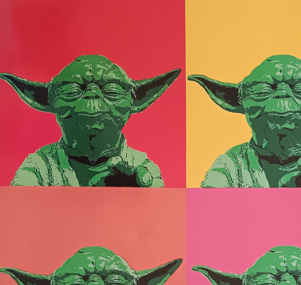 Yoda Wharol / edition Limited and signed By Blach®