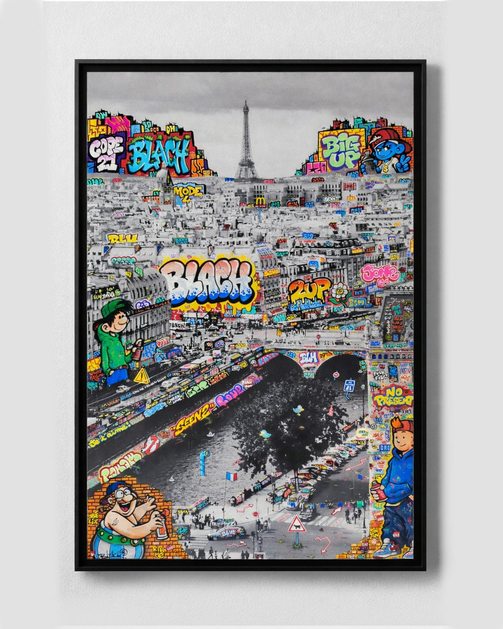 Paris Bande Dessinée Vertical — Original  art by Blach®