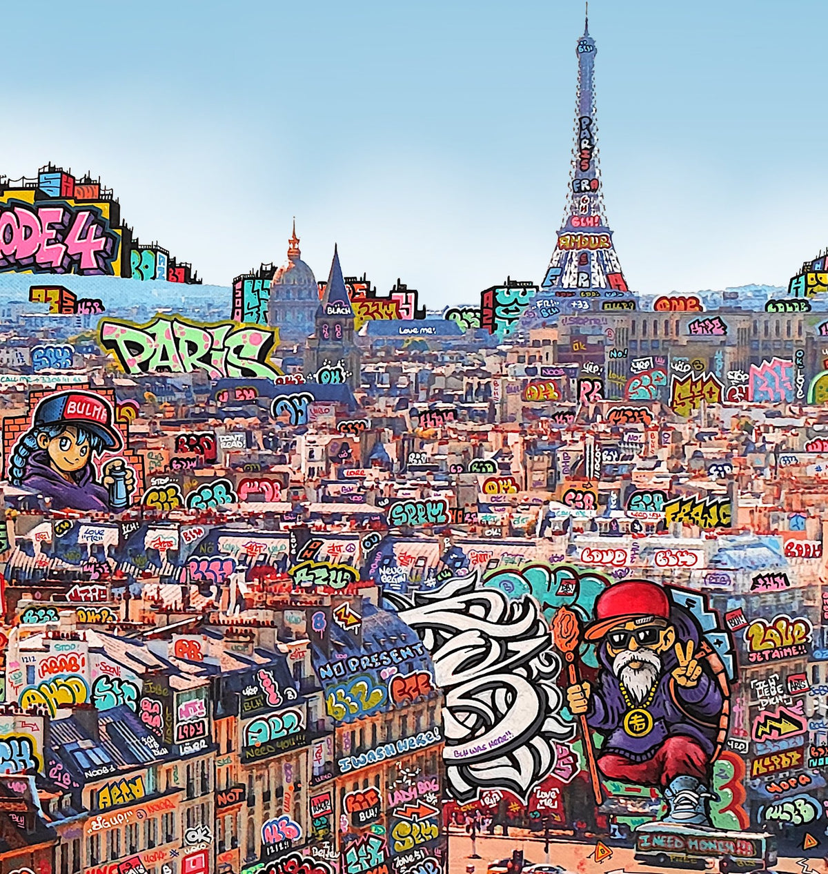 Paris Dbz Blue Sky XL