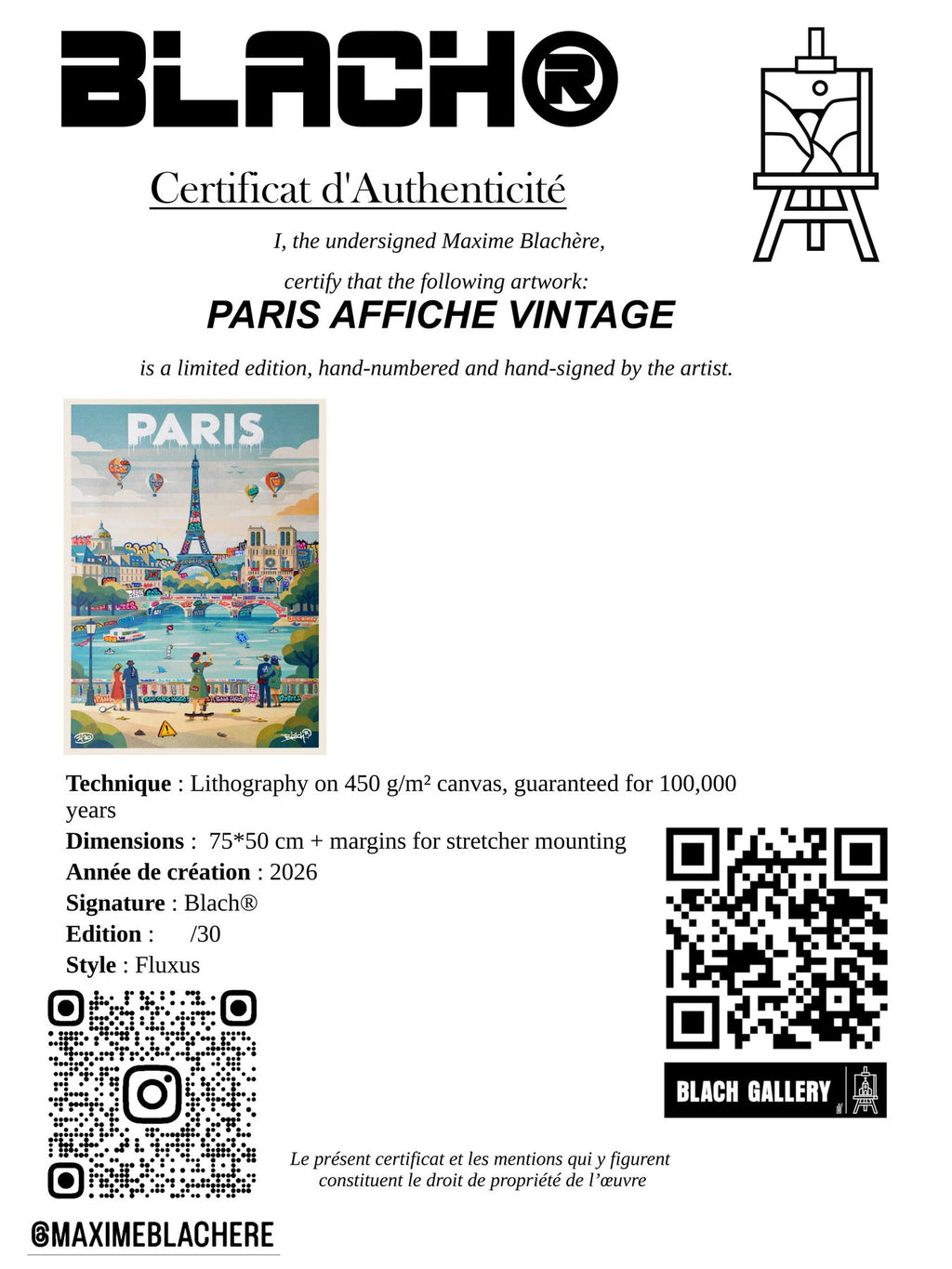 Paris Affiche Vintage et Graffiti