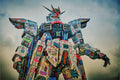 Gundam power limited edition on canva signed and numeroted by Blach®