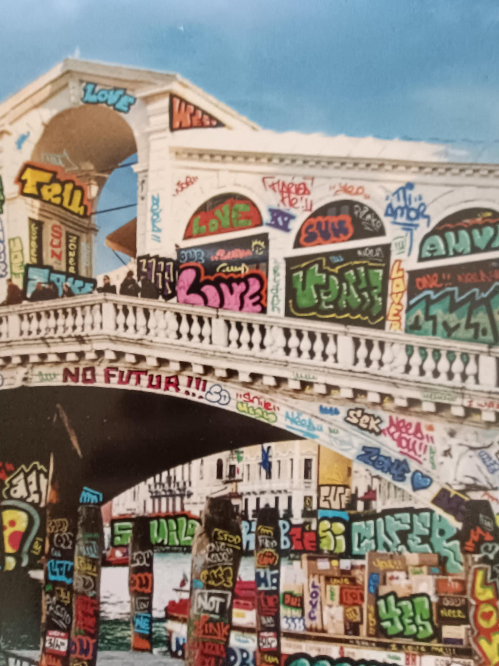 Venise in love. Edition limitée signée et numérotée. pop art streetart graffiti canvas