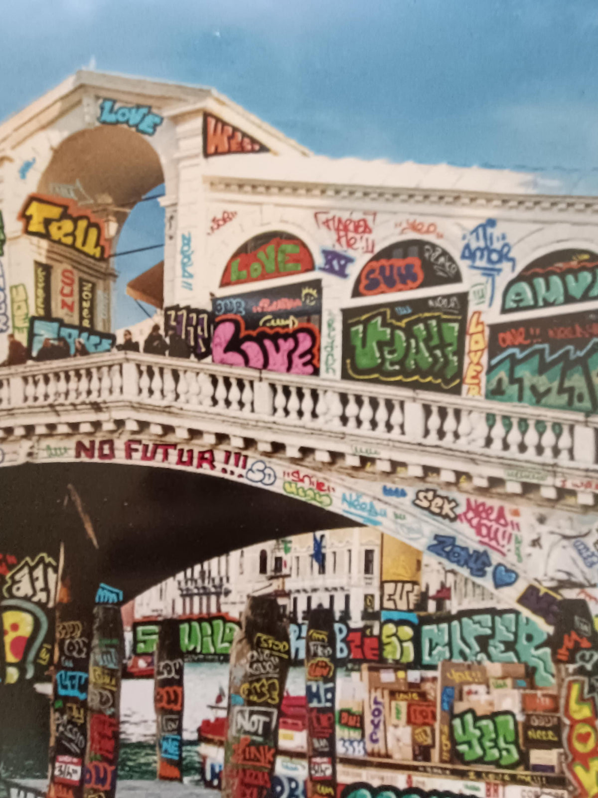 Venise in love. Edition limitée signée et numérotée. pop art streetart graffiti canvas