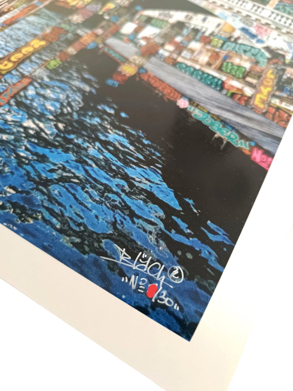 Venise in love. Edition limitée signée et numérotée. pop art streetart graffiti canvas
