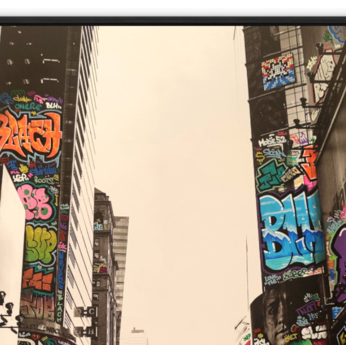 New York Burns Joker versus BlachCoin / Edition limitée, numérotée et signée par Blach®