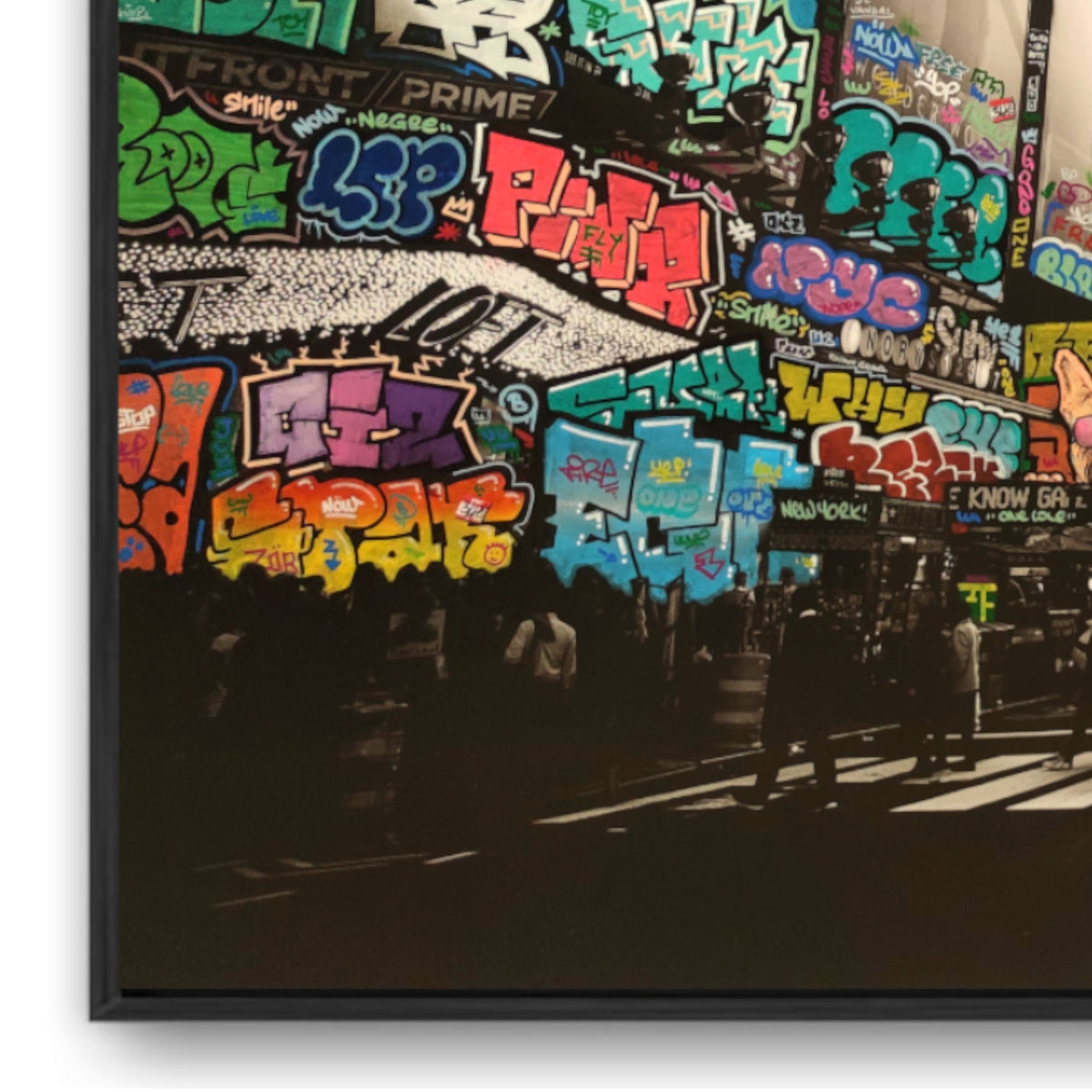 New York Burns Joker versus BlachCoin / Edition limitée, numérotée et signée par Blach®