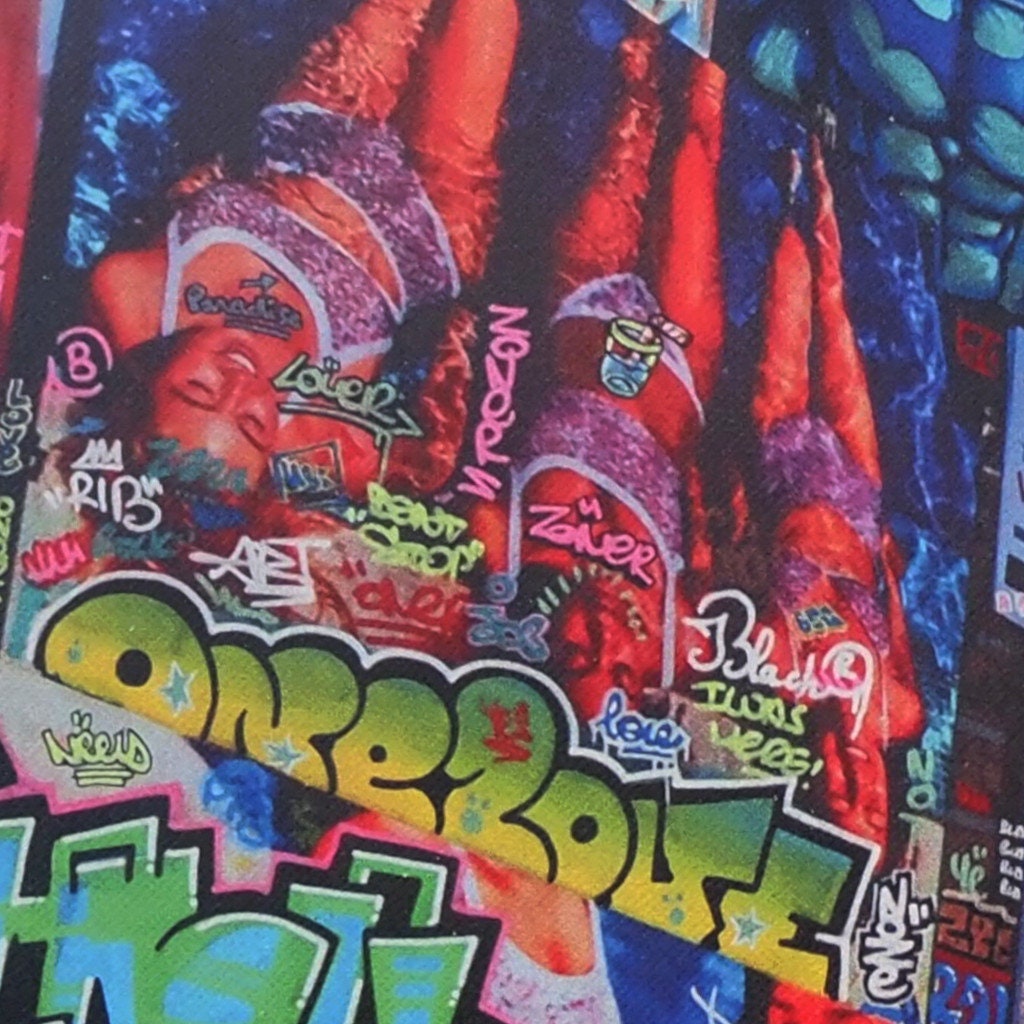 New York Afro Funky Graffiti (And Batman)