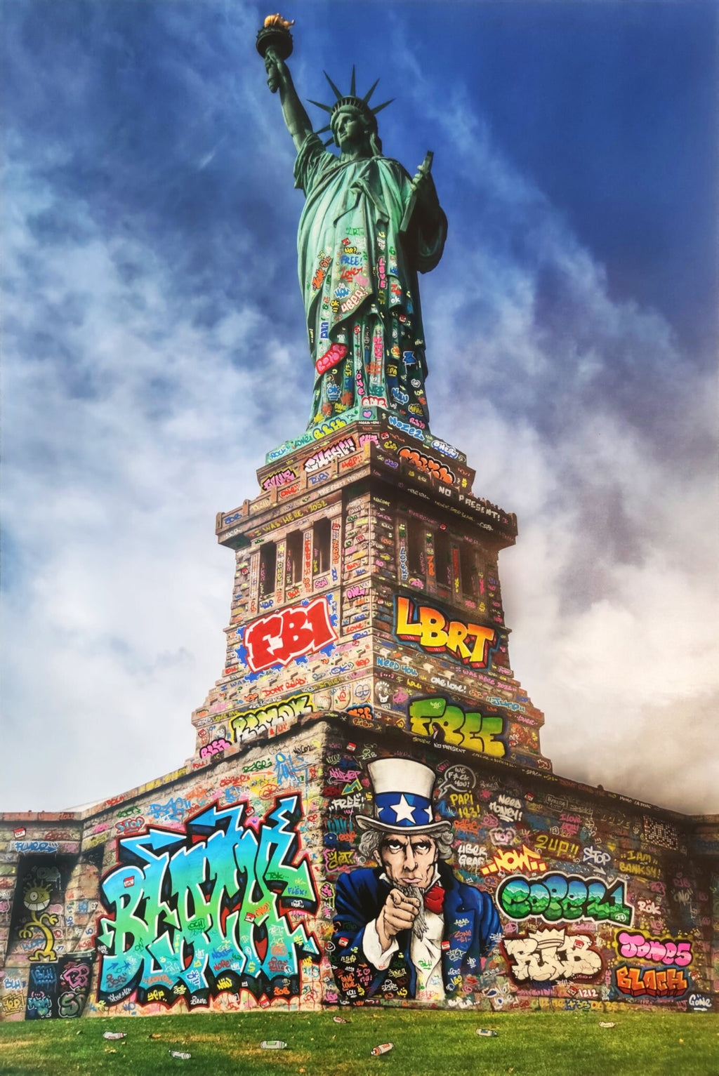 New York We Want You to Vandalize/ Edition limitée, numérotée et signée par Blach®