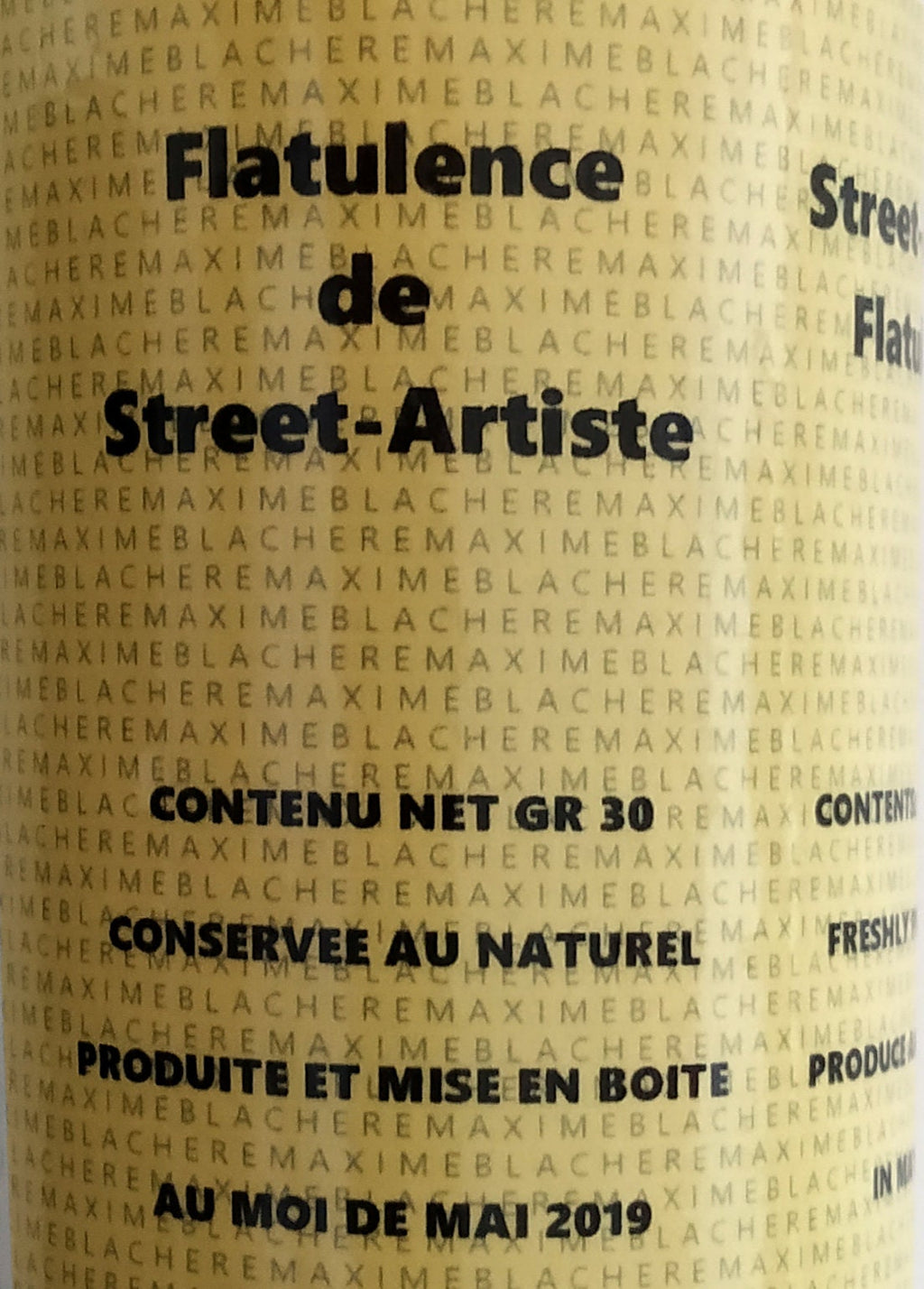 Flatulence de Street Artist / Art by Blach®