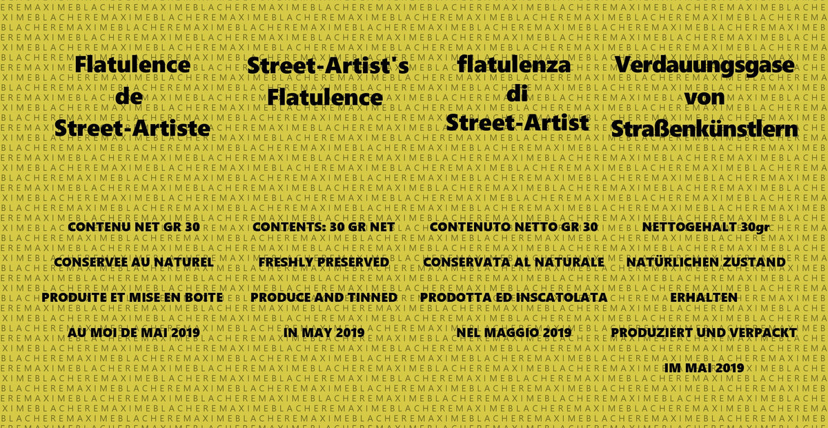 Flatulence de Street Artist / Art by Blach®