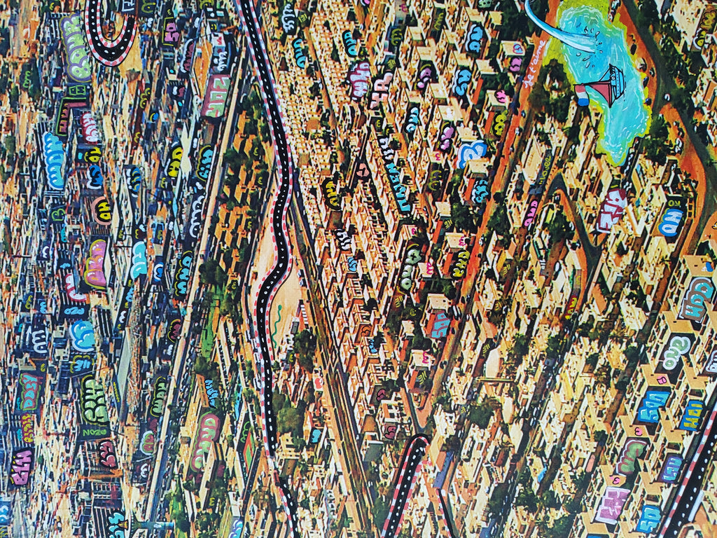 Dubaï Skyline / Limited edtion signed and numéroted by Blach®