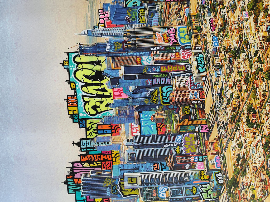 Dubaï Skyline / Limited edtion signed and numéroted by Blach®