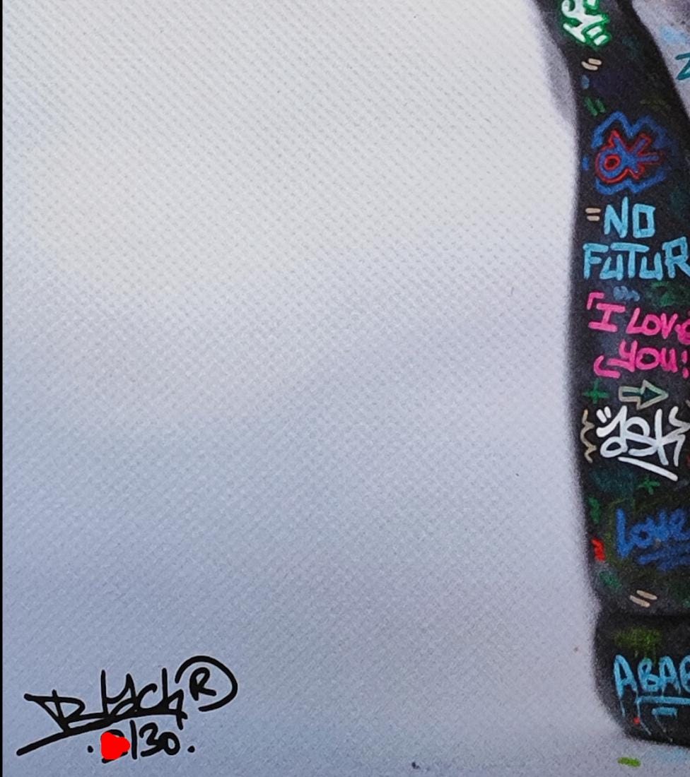 Balerine Graffiti vandal Streetart. Edition limitée signée et numérotée /30