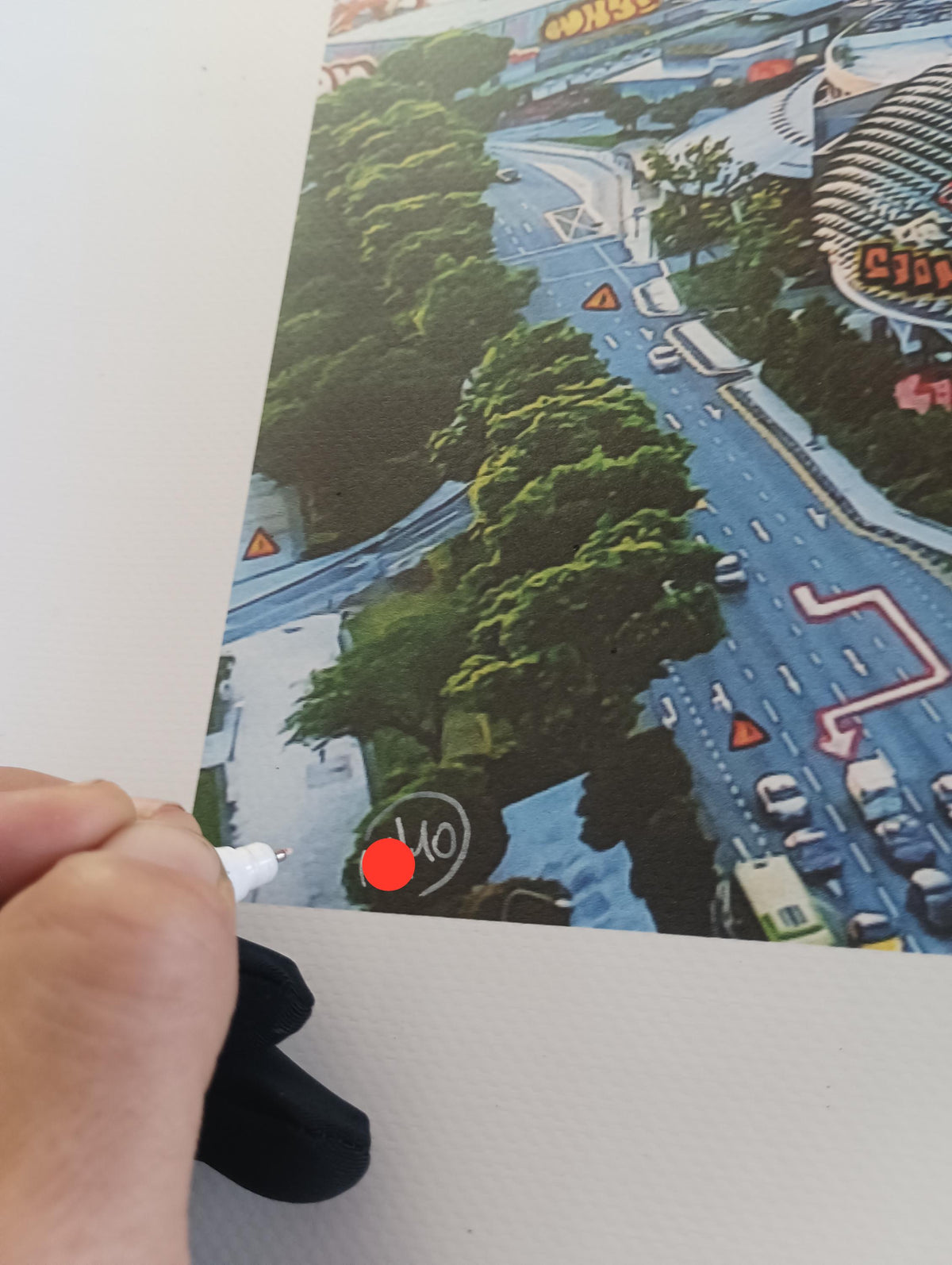 Singapour Graffiti Garden / Limited edtion signed and numéroted by Blach®