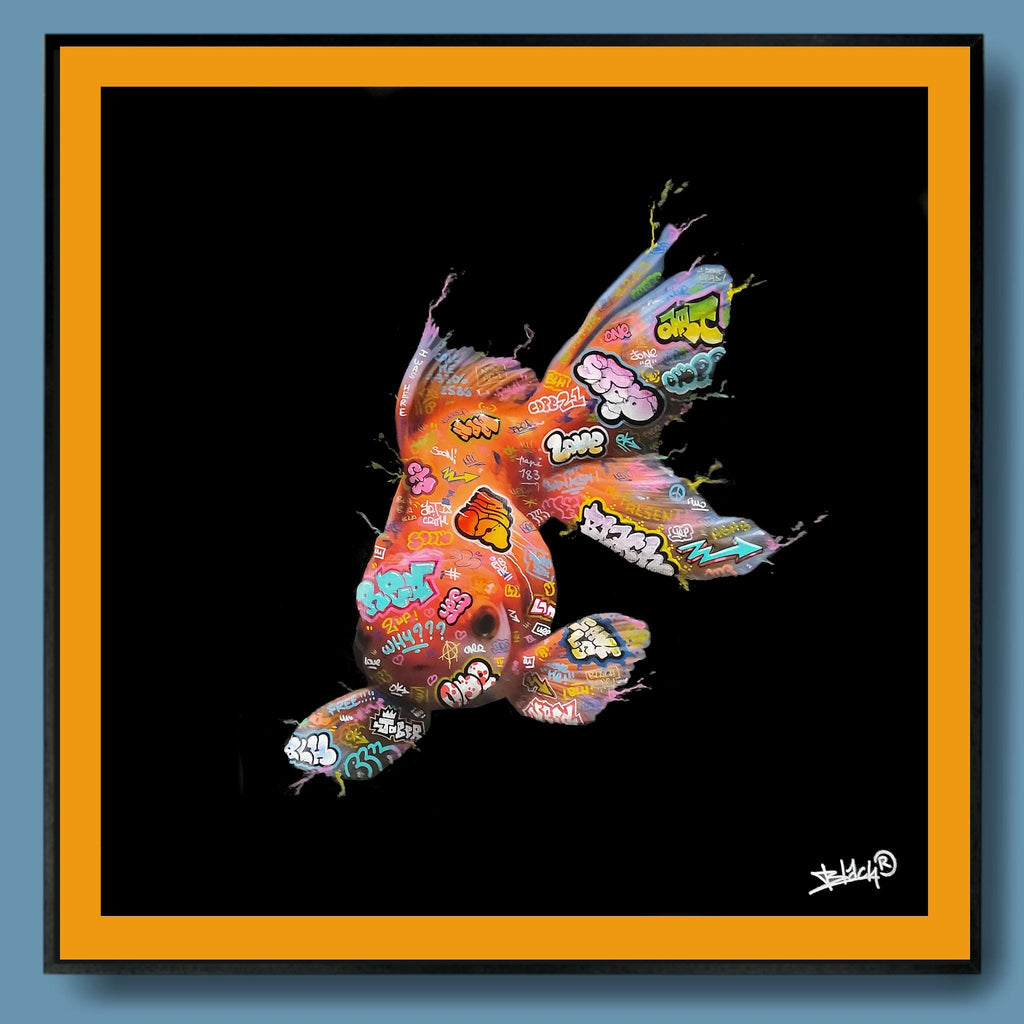 Poisson Rouge / Limited edition signed and numbered by Blach®