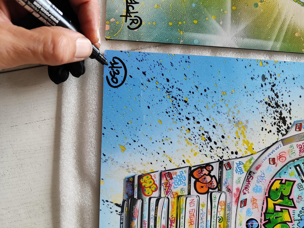 Patek King Graffiti / Limited edition numberd and signed by Blach®