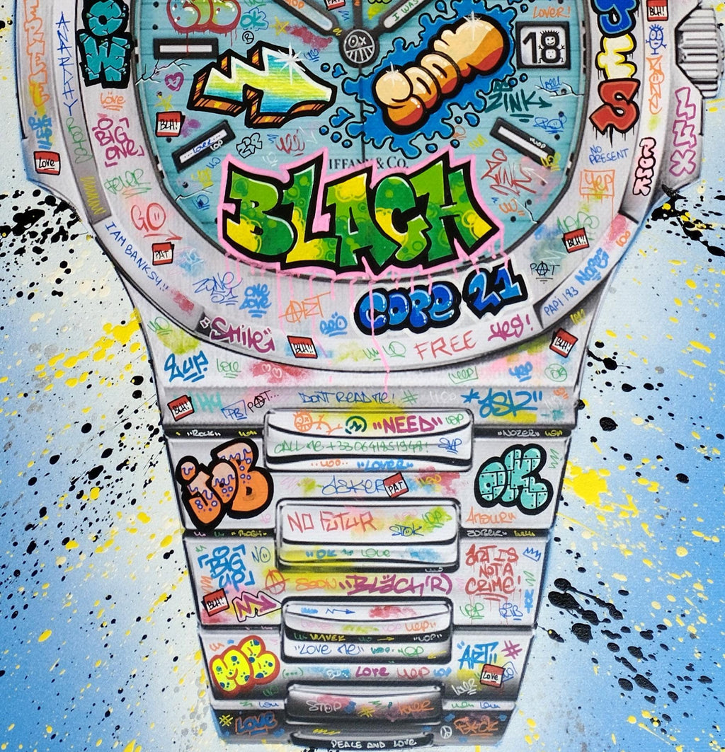 Patek King Graffiti / Limited edition numberd and signed by Blach®