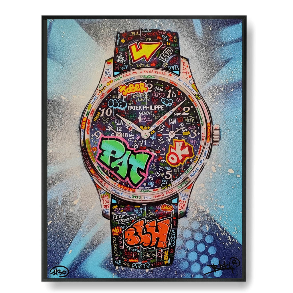 Patek Pat Graffiti / Limited edition numberd and signed by Blach®