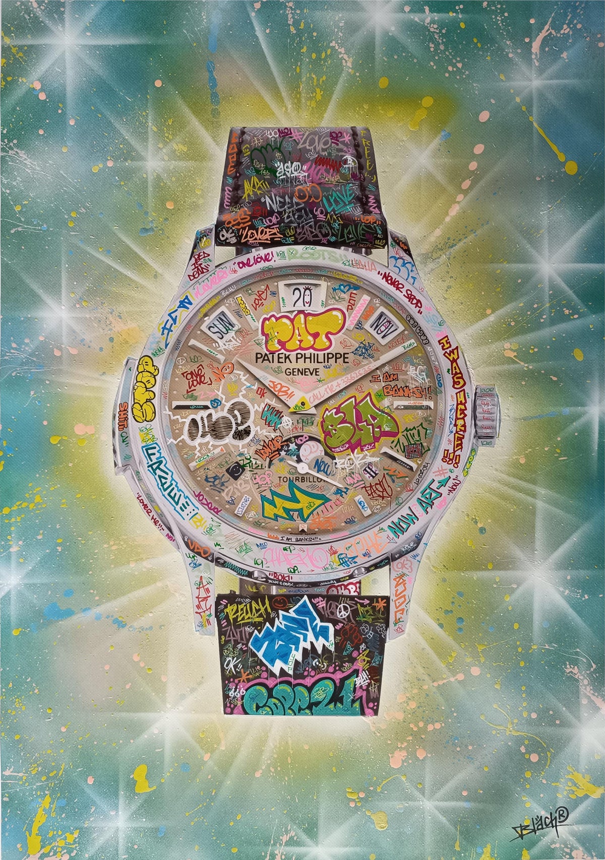 Patek Cope 21 / Limited edition numberd and signed by Blach®