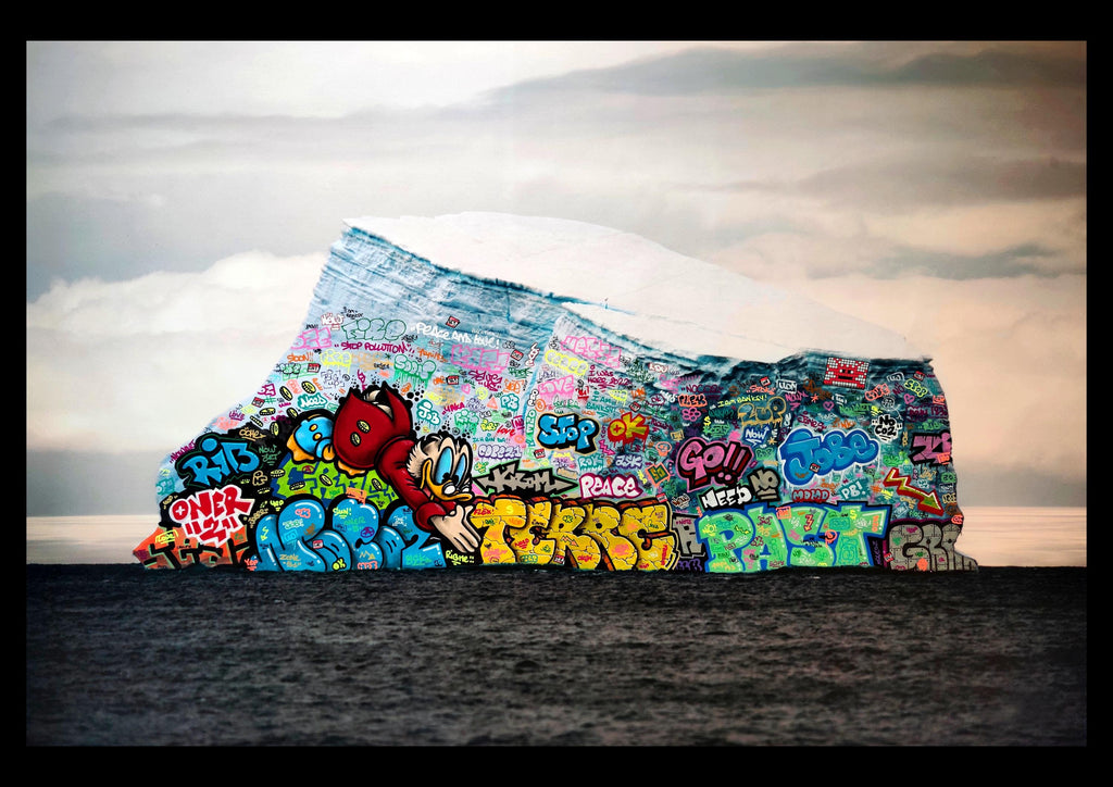 Iceberg Picsou /  Edition limitée signée et numérotée par Blach®
