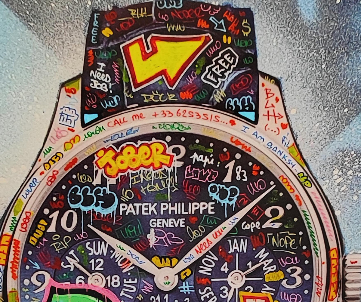 Patek Pat Graffiti / Limited edition numberd and signed by Blach®