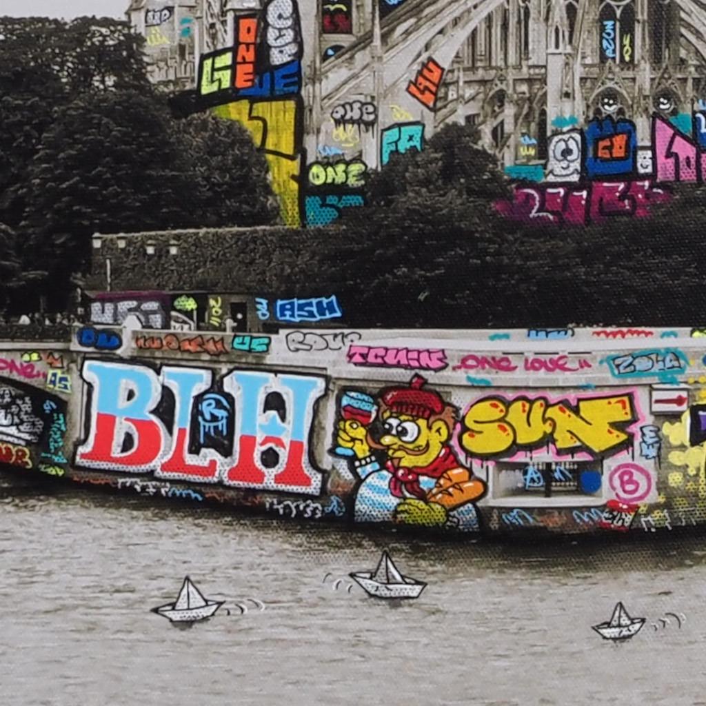 Notre Dame de Paris Tribute  / Limited edition hand signed by Blach®