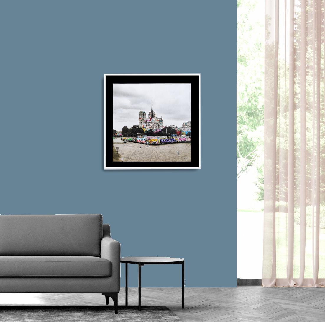 Notre Dame de Paris Tribute  / Limited edition hand signed by Blach®
