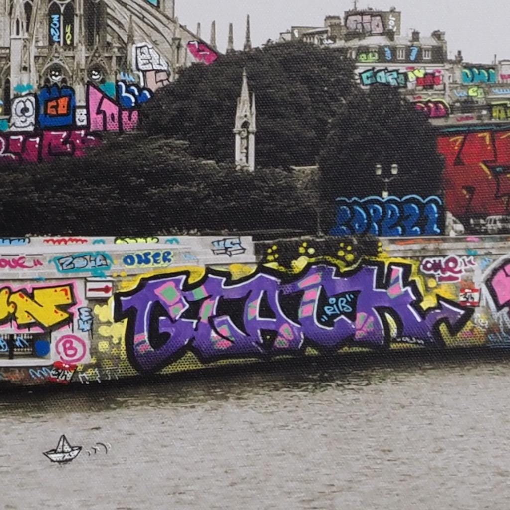 Notre Dame de Paris Tribute  / Limited edition hand signed by Blach®
