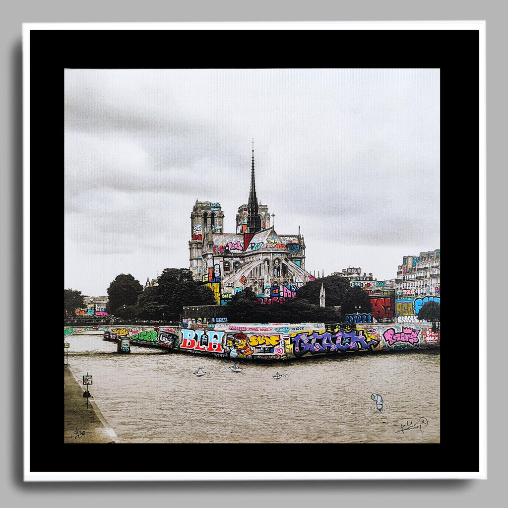 Notre Dame de Paris Tribute  / Limited edition hand signed by Blach®