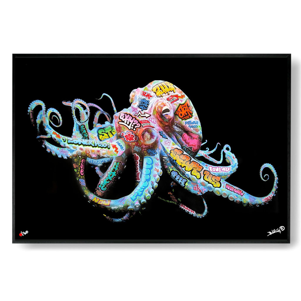 Octopus Reverse / Limited edition signed and numbered by Blach®