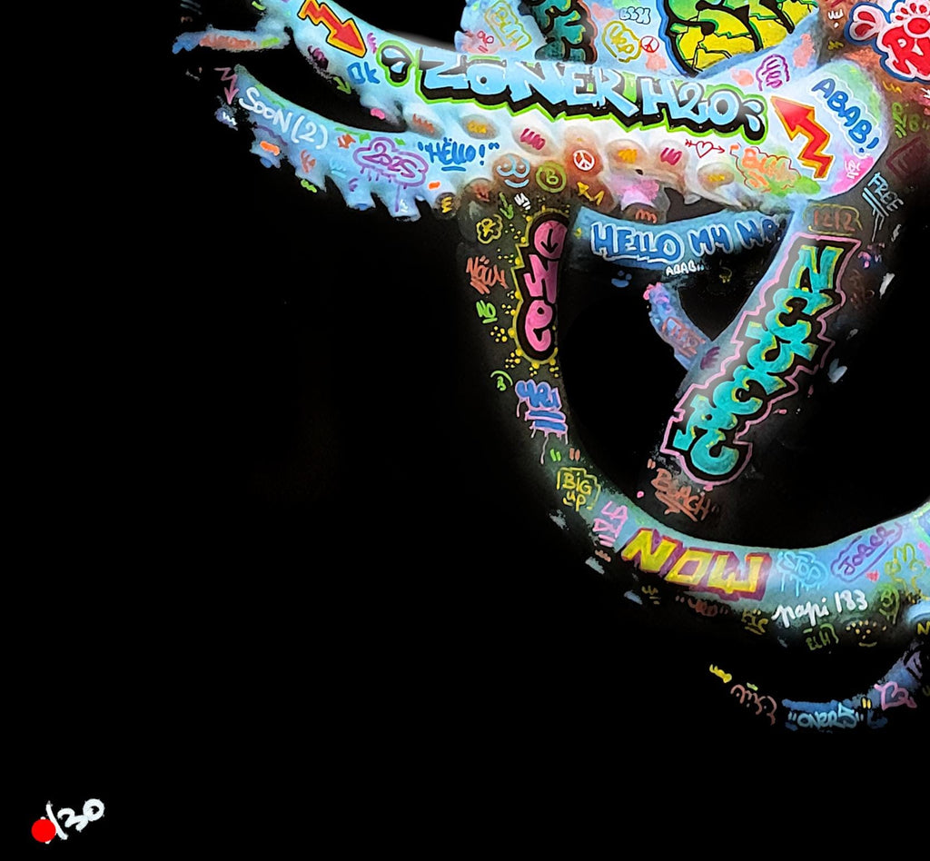 Octopus Reverse / Limited edition signed and numbered by Blach®