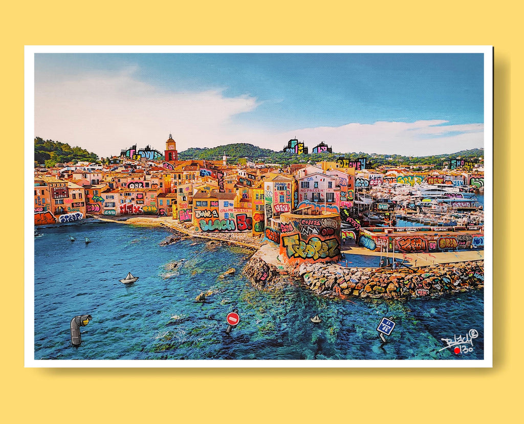 Saint Tropez / Graffiti Art édition by Blach®