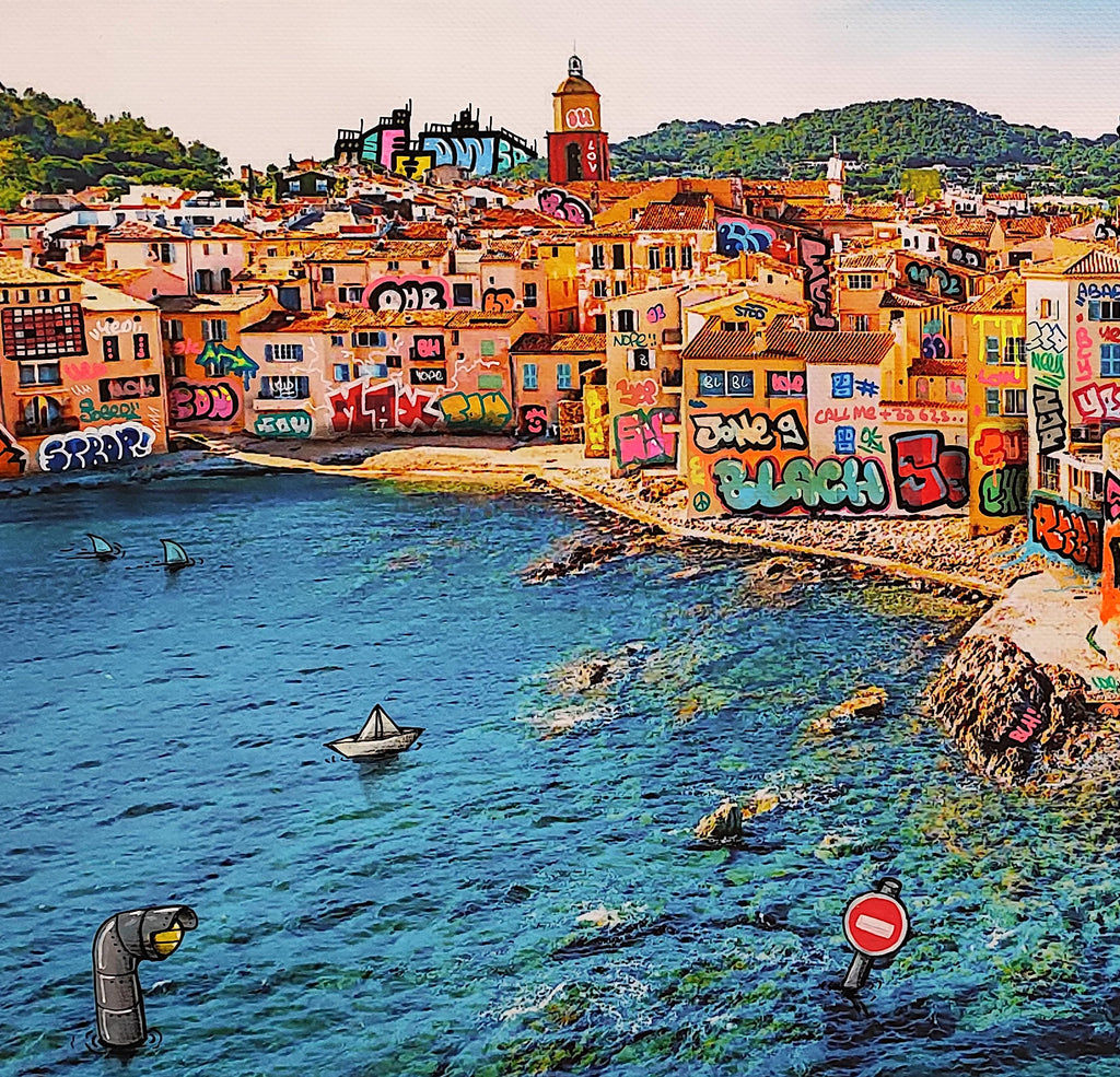 Saint Tropez / Graffiti Art édition by Blach®