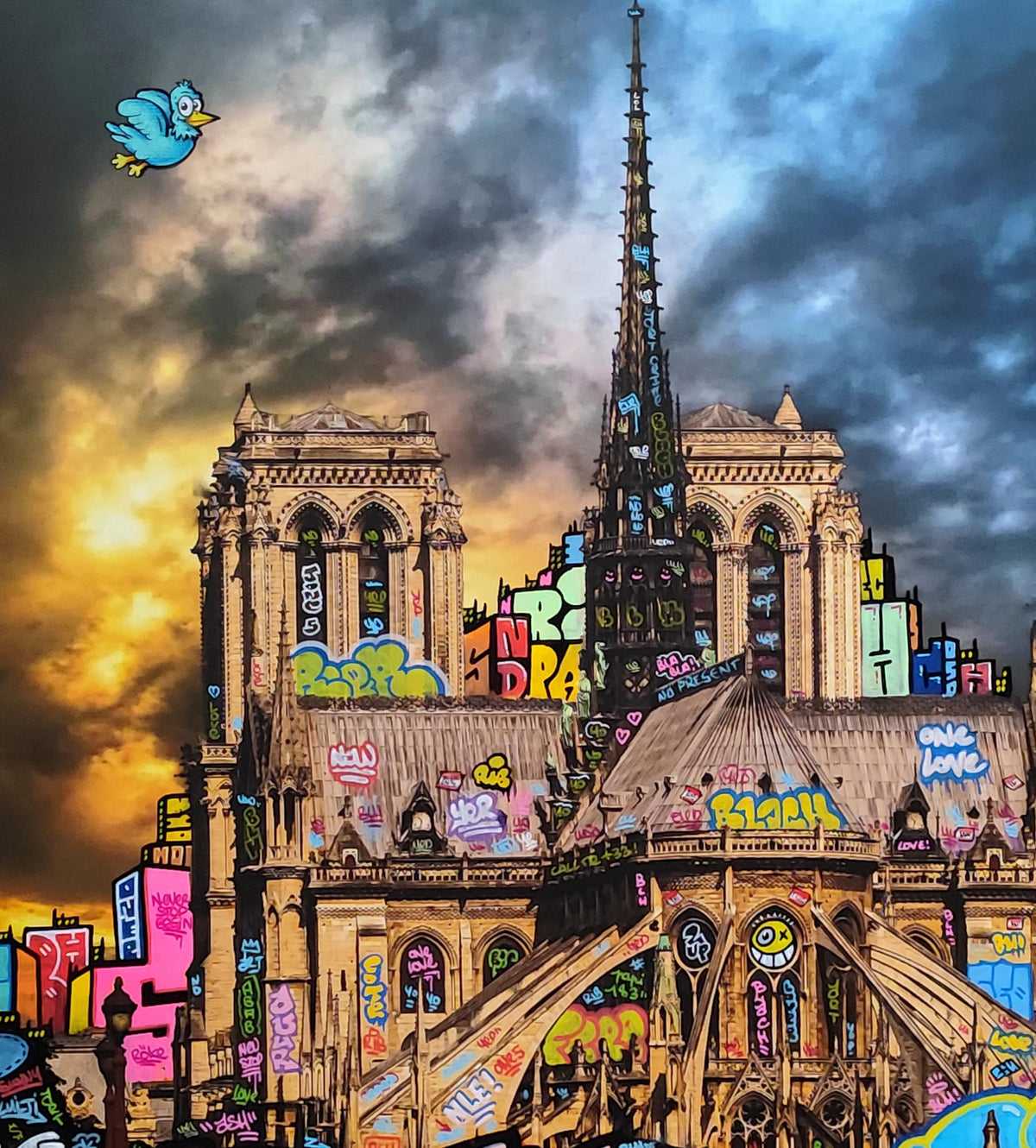 Notre Dame de Paris Apocalypse 3054 limited edition by Blach®