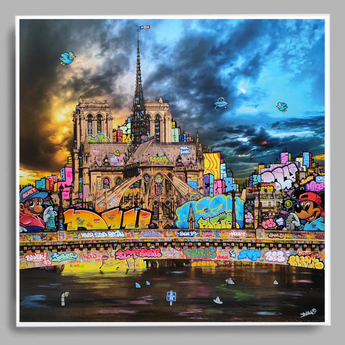 Notre Dame de Paris Apocalypse 3054 limited edition by Blach®