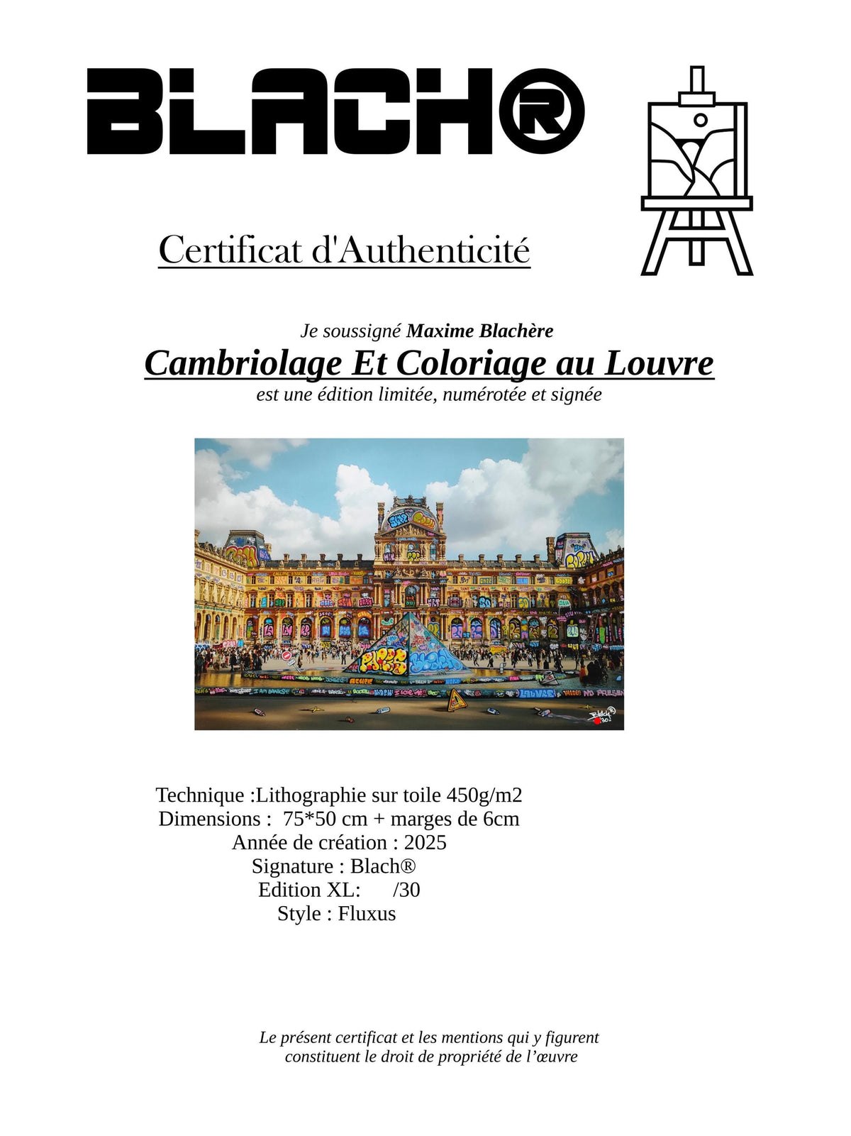 Cambriolage et Coloriage au Louvre