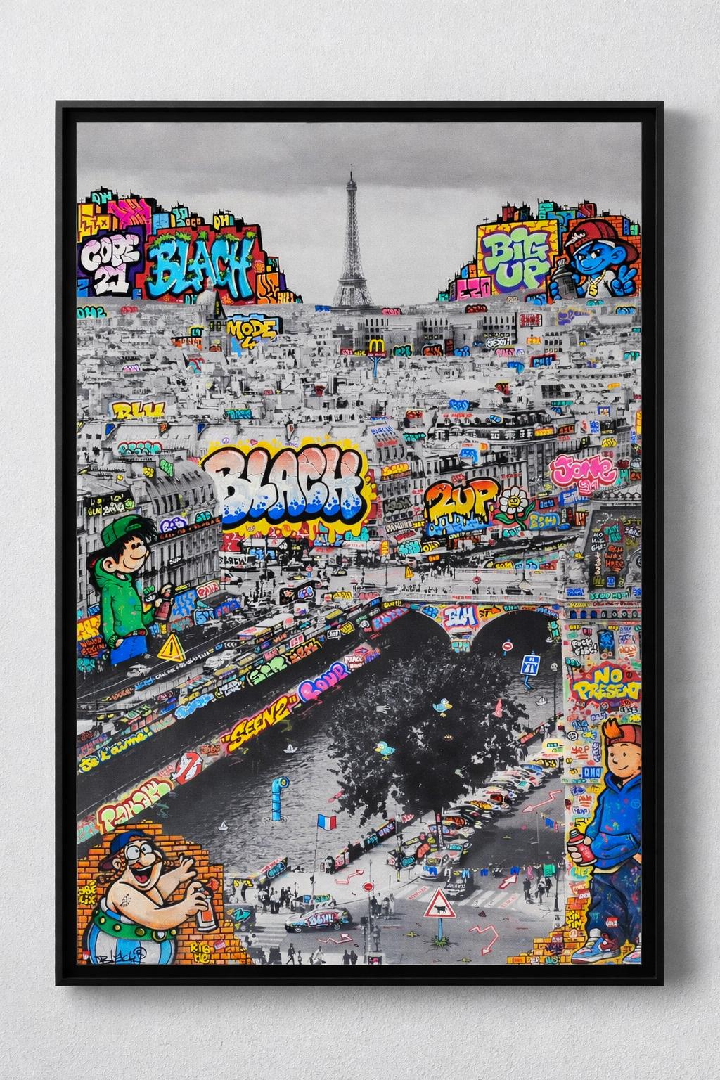 Paris Bande déssinée Vertical XL