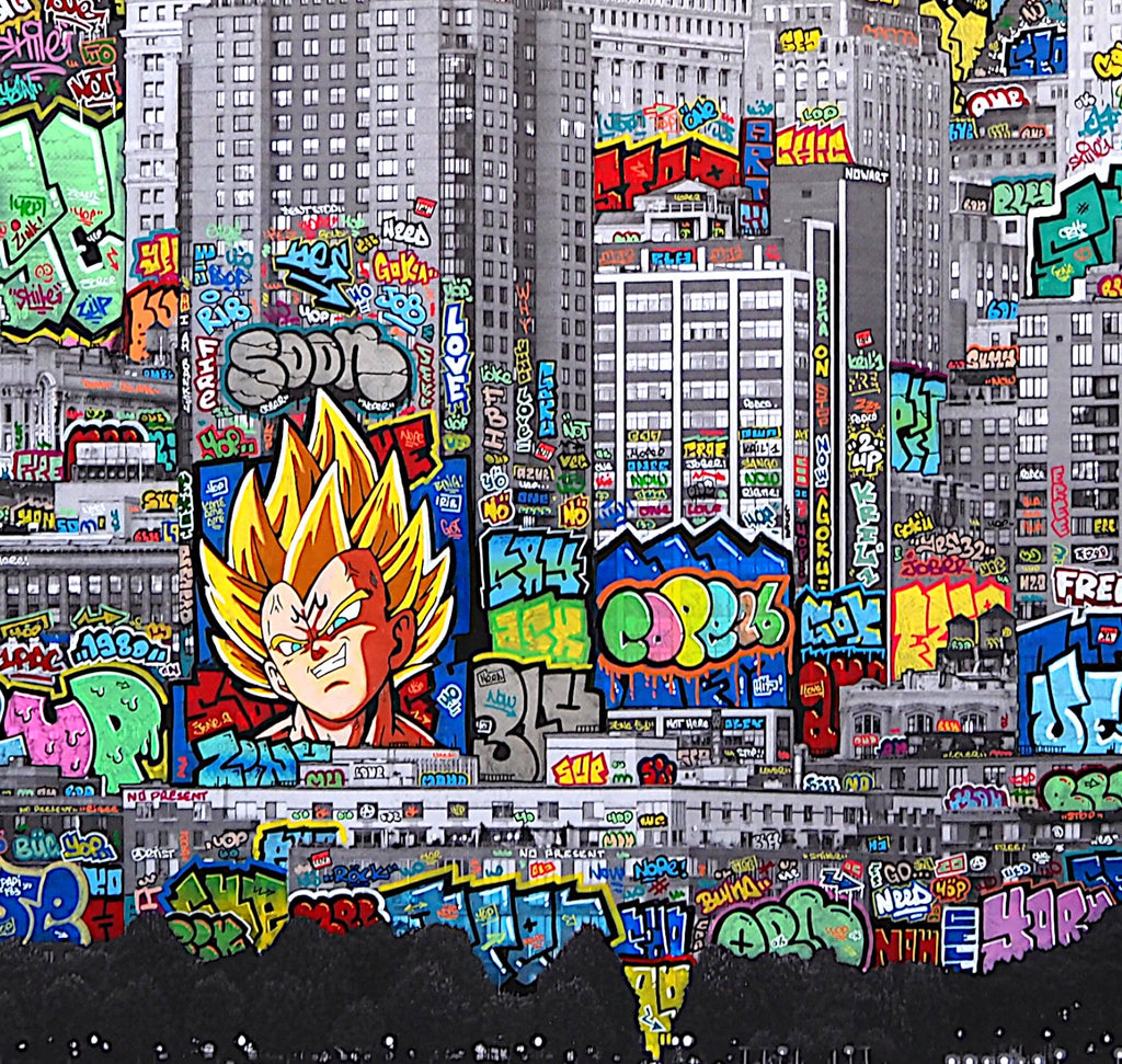 Détail Vegeta Super Saiyan