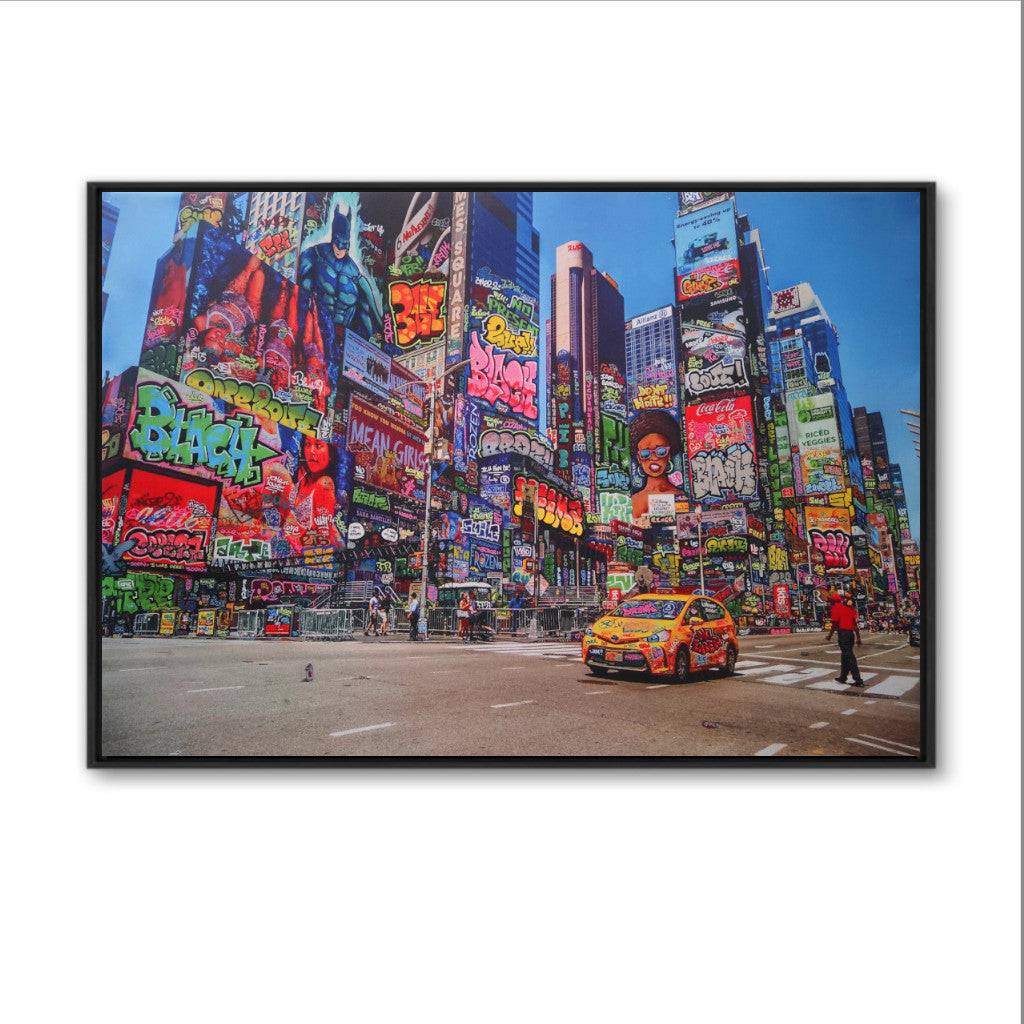 New York Afro Graffiti (et Batman) — BLACH®