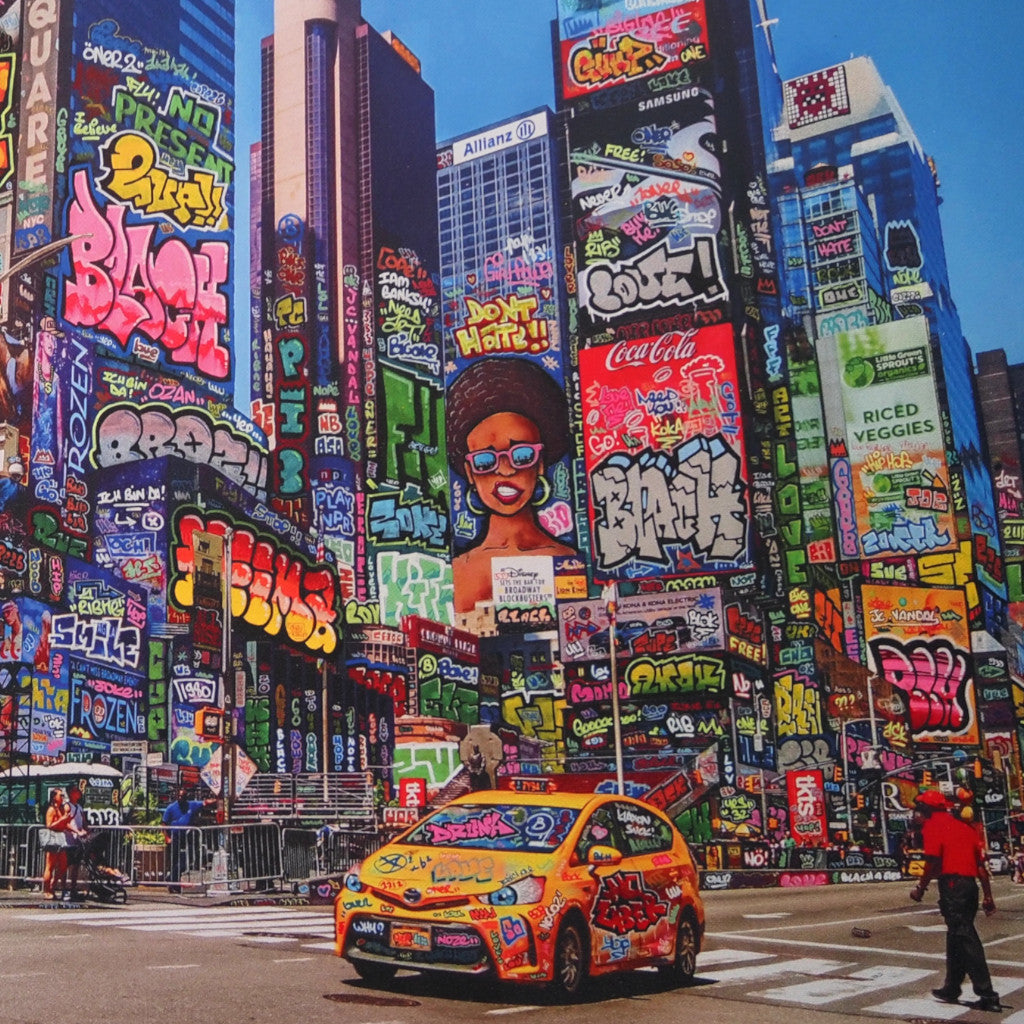 New York Afro Graffiti (et Batman) — BLACH®