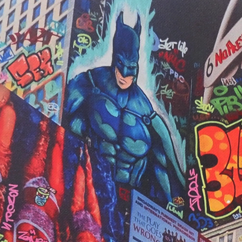 New York Afro Graffiti (et Batman) — BLACH®