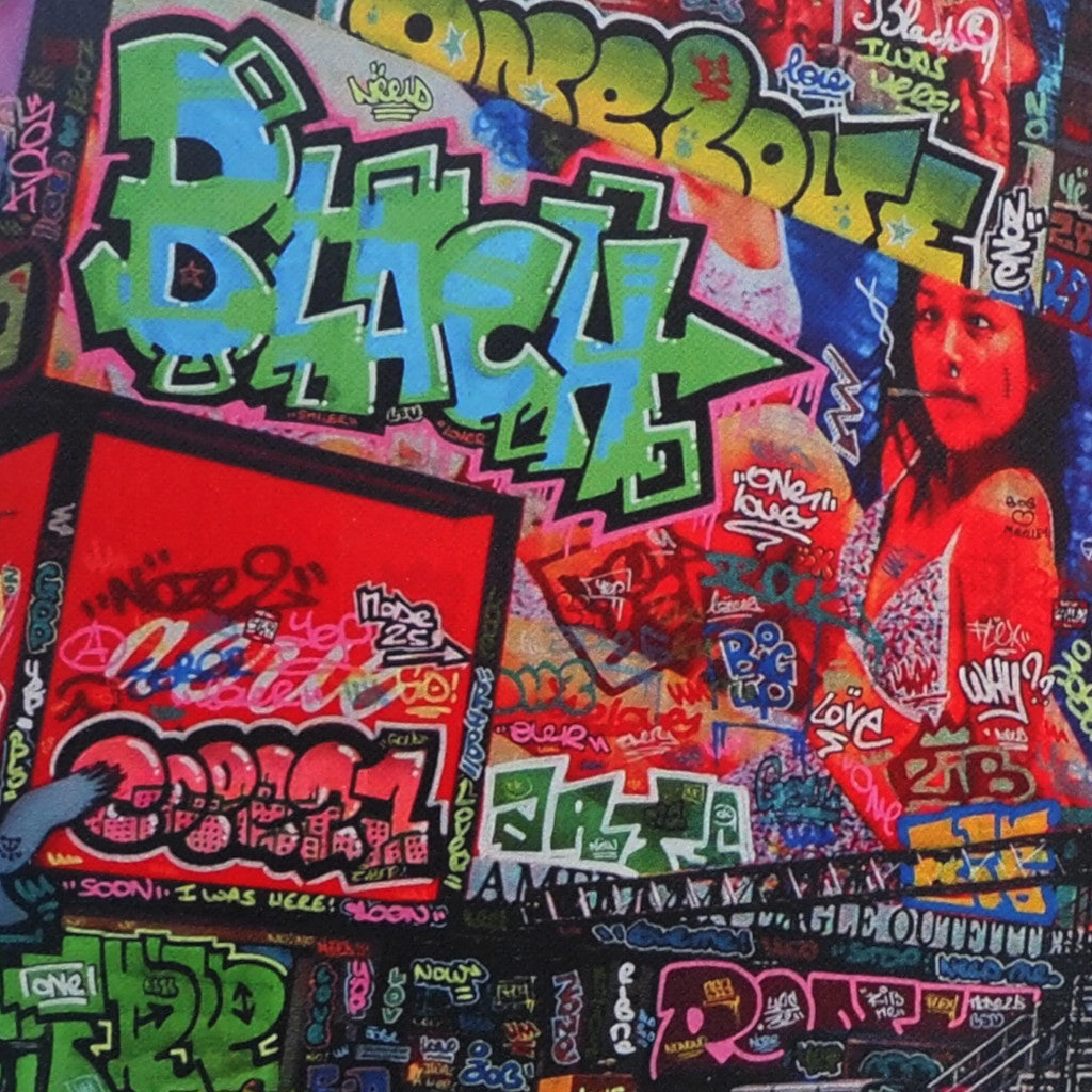 New York Afro Graffiti (et Batman) — BLACH®