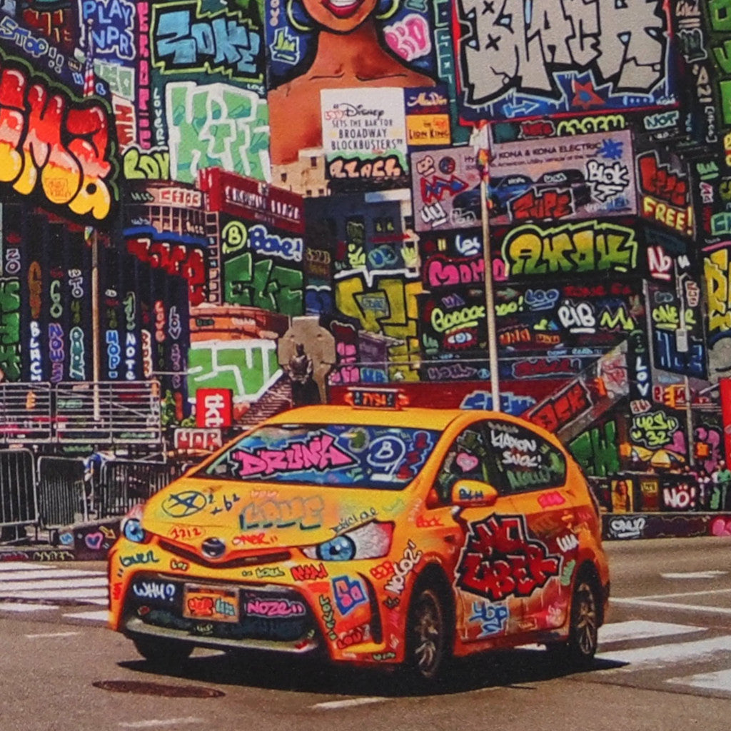 New York Afro Graffiti (et Batman) — BLACH®