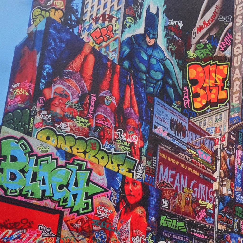 New York Afro Graffiti (et Batman) — BLACH®