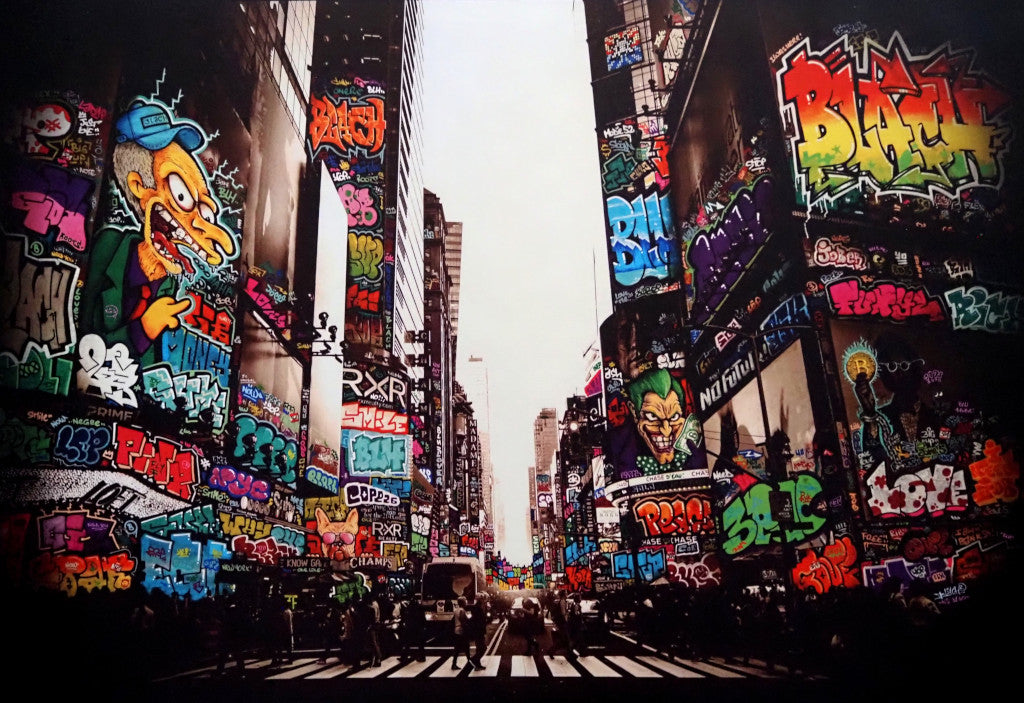 New York Burns vs joker vs Blachcoin / Limited edition by Blach®