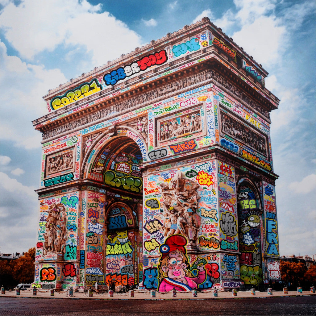 Paris Arc de triomphe de la libertay