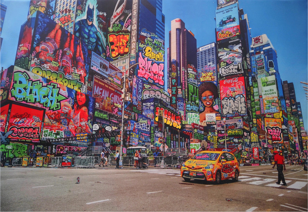 New York Afro Graffiti (et Batman) — BLACH®